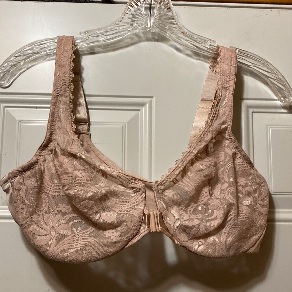 Glamorise Lace Underwire Bra 38C